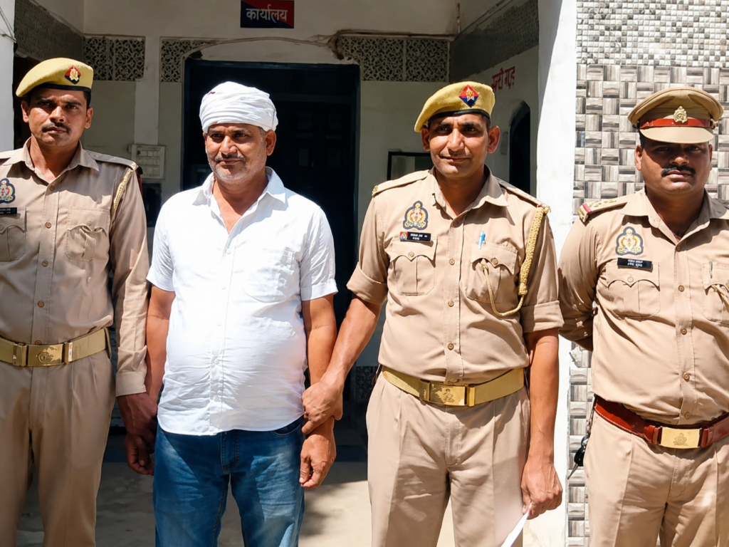 Wanted accused arrested in Puwaiyan: Court sends him to jail for refusing to deposit ₹3.20 lakh on recovery warrant chatgpt image may 5, 2026, 09 43 24 am